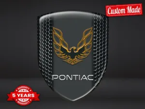 Pontiac Pegatinas Logo Impresas Pro Máximo Estilo Resistente